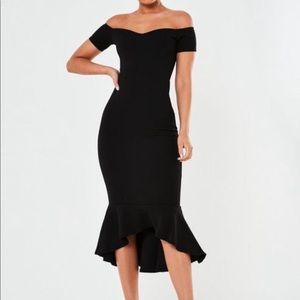 Missguided black dress